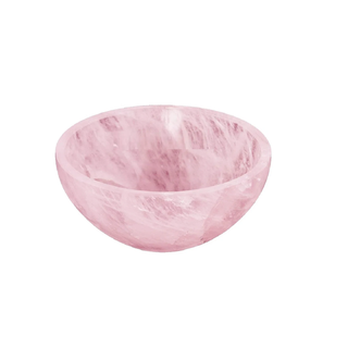 Amethyst & Rose Quarts Natural Crystal Bowl