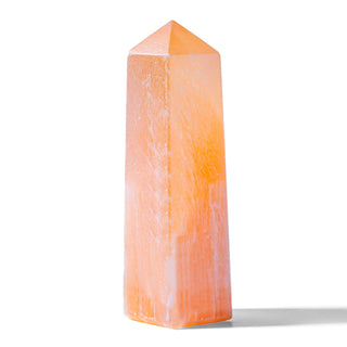 Orange Selenite Square Tower
