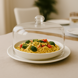 Cylindrical Glass Cloche (11 Inches)