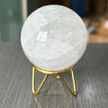 White Quartz Sphere Ball 50 mm