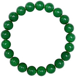 Green jade stone bracelet