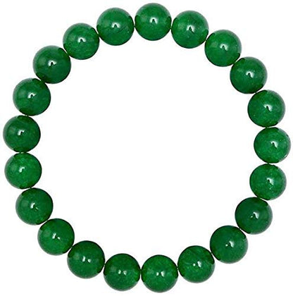Green jade stone bracelet