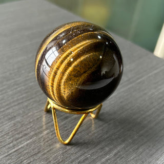 Tiger Eye Gemstone Sphere Ball 50 mm