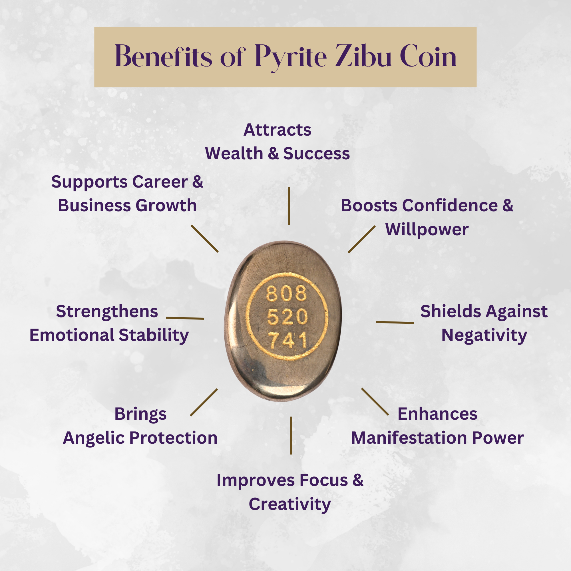 Pyrite Zibu Coin