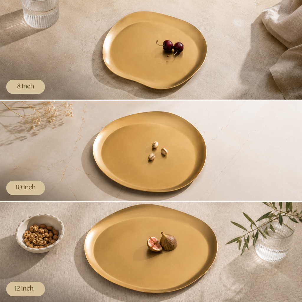 Heirloom Brass Serving Plate