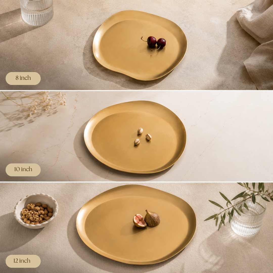 Heirloom Brass Serving Plate