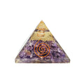 Amethyst Orgone Crystal Pyramid