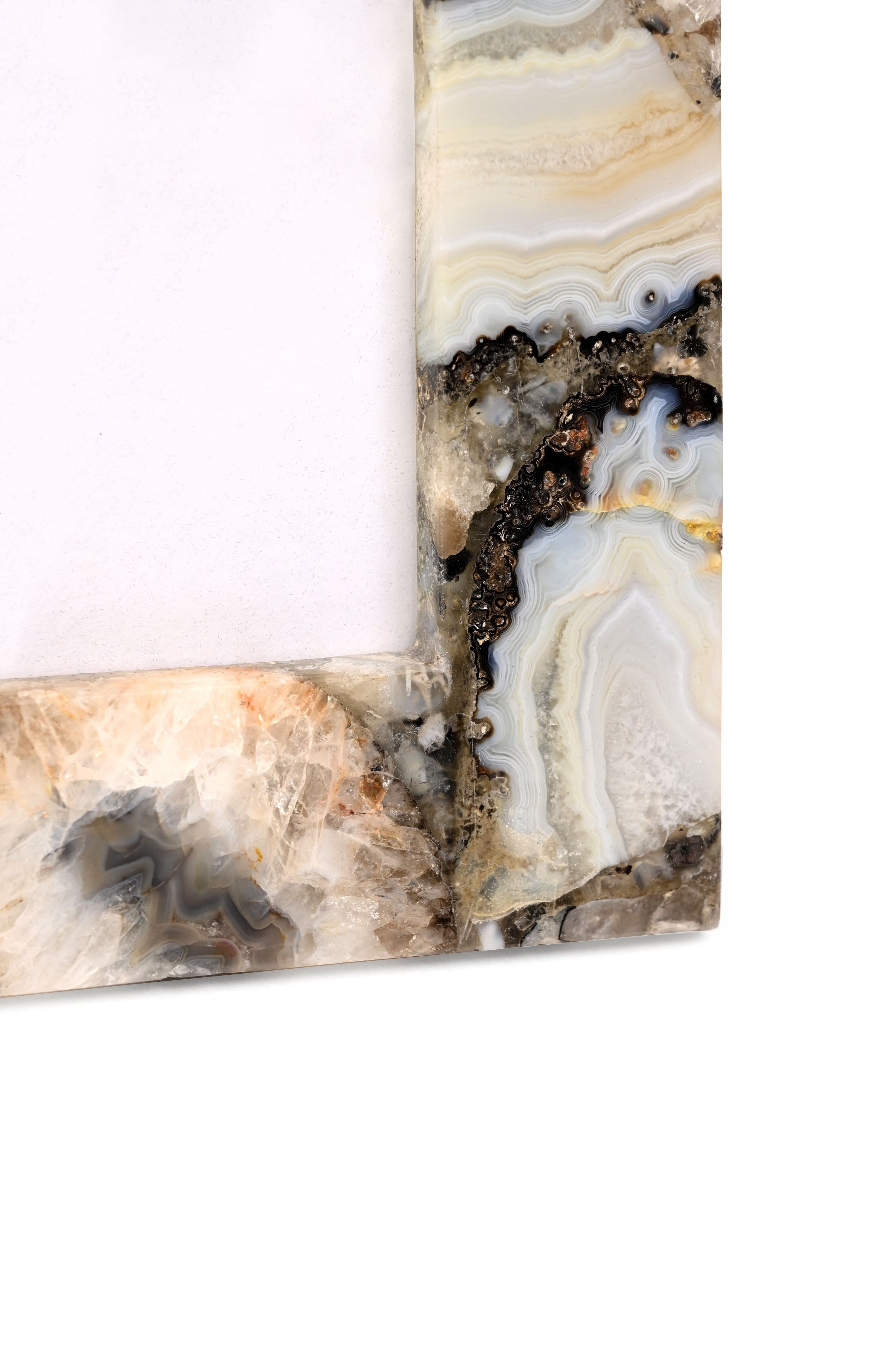 Black Agate Photo Frame