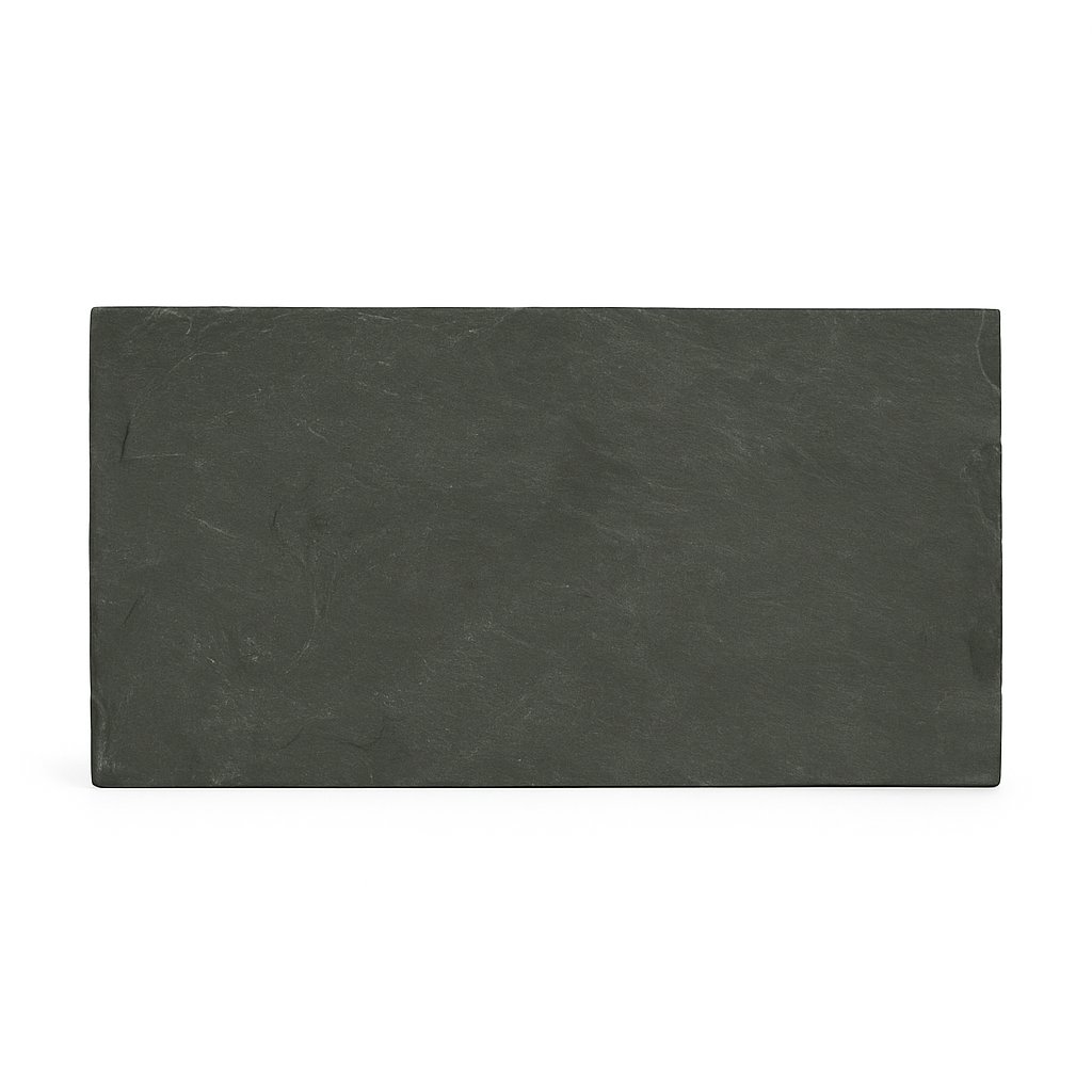 Black Slate Rectangle Platter Serving Board