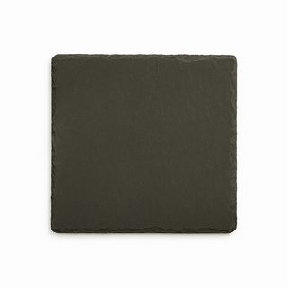 Black Slate Square Platter Serving Board