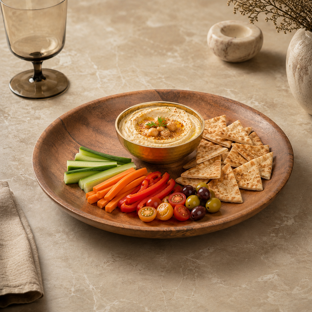 Chip & Dip platter