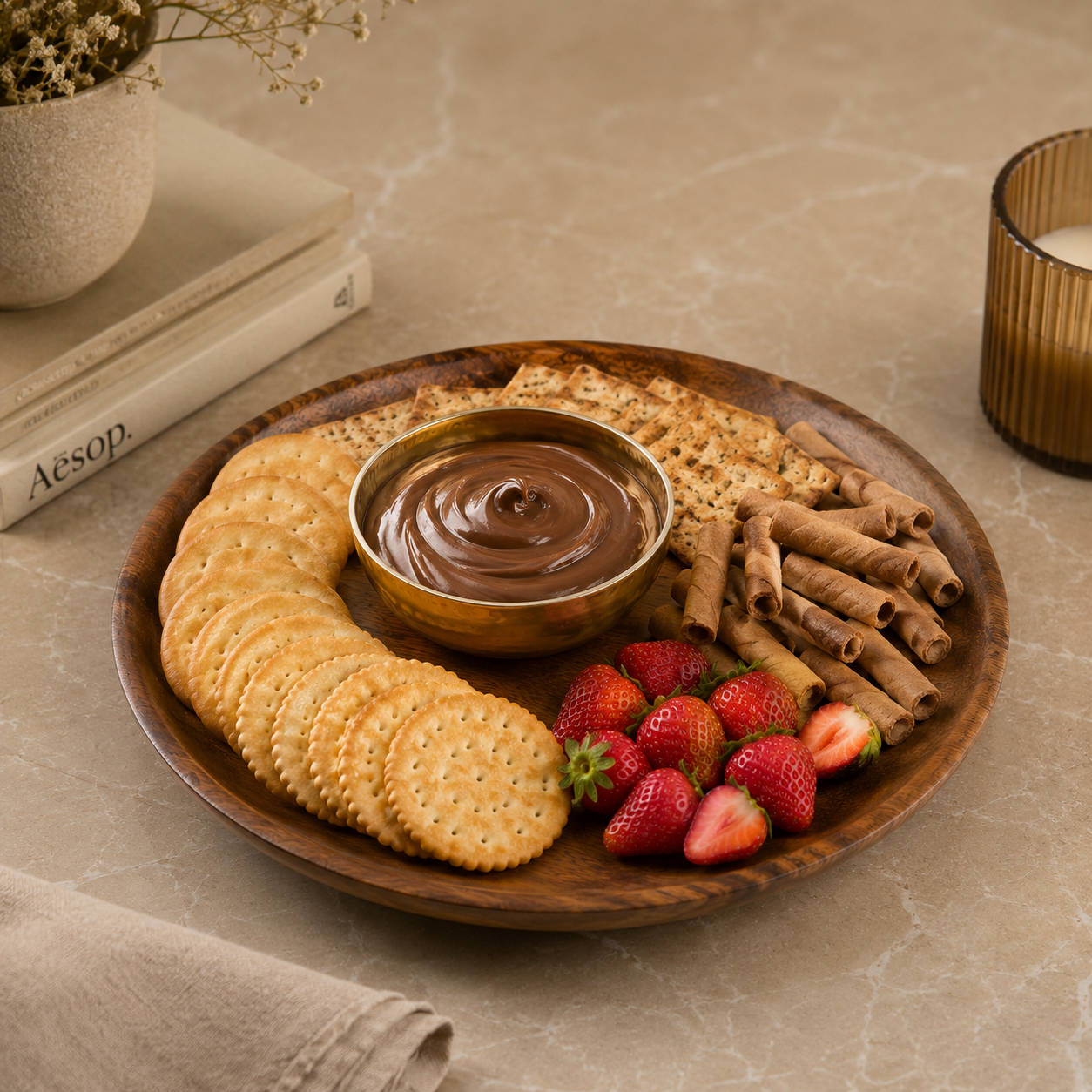 Chip & Dip platter