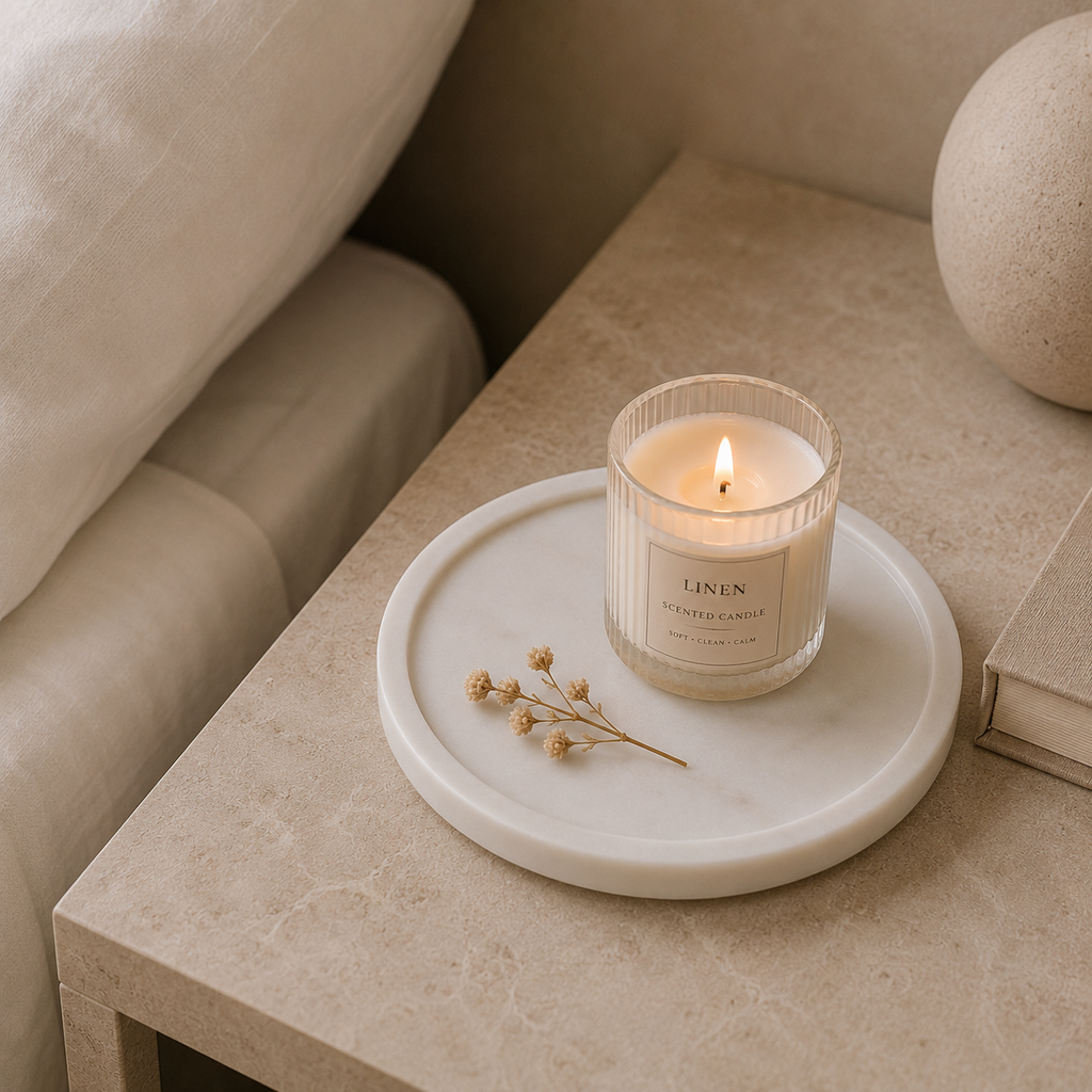 Marble Platter Round