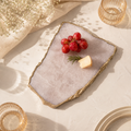 White Quartz Serving Platter