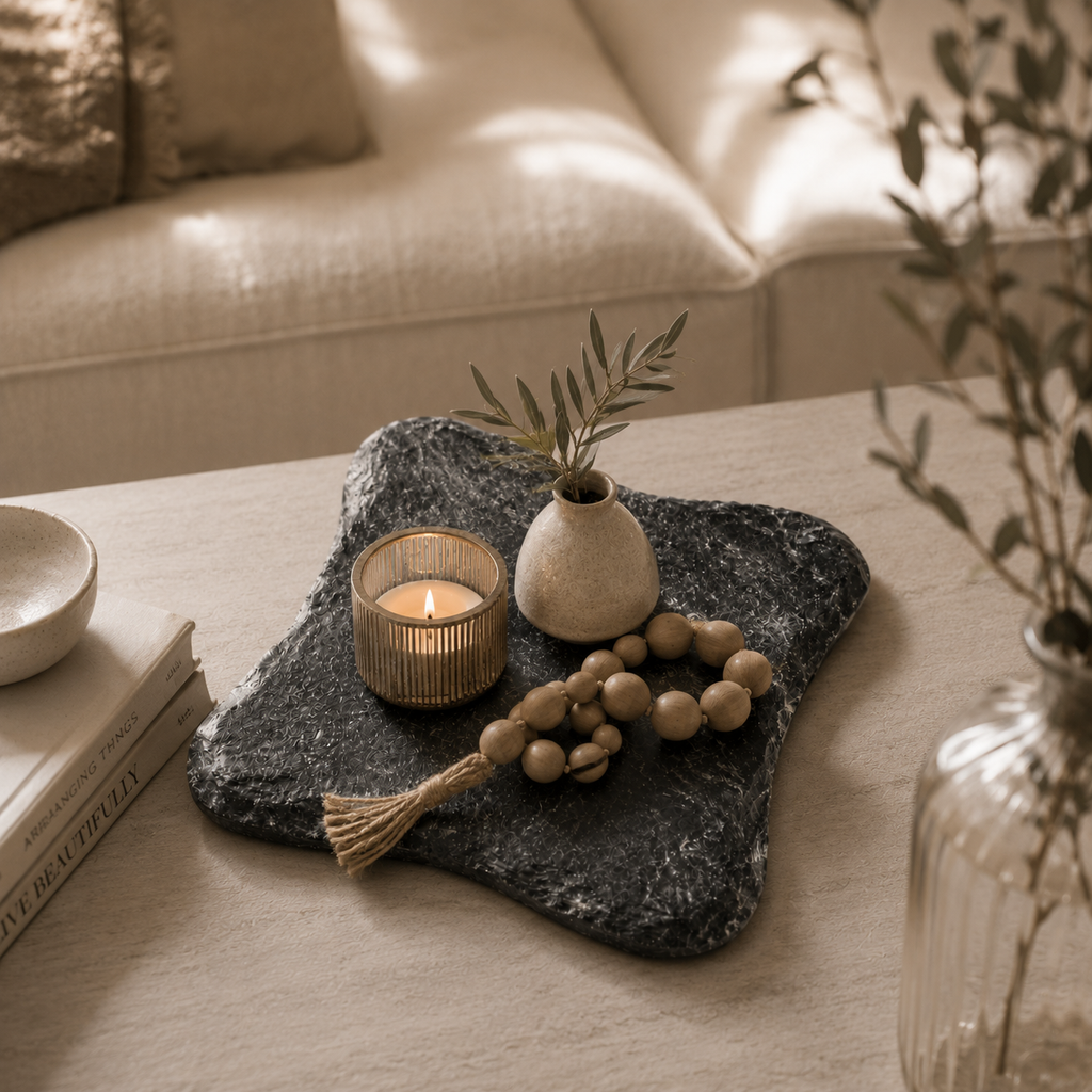 Slate cheeseboard quare- black