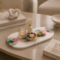 Gemstone cheese platter