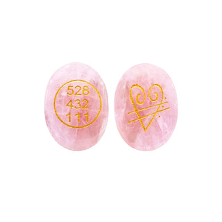 Rose Quartz Zibu Coin
