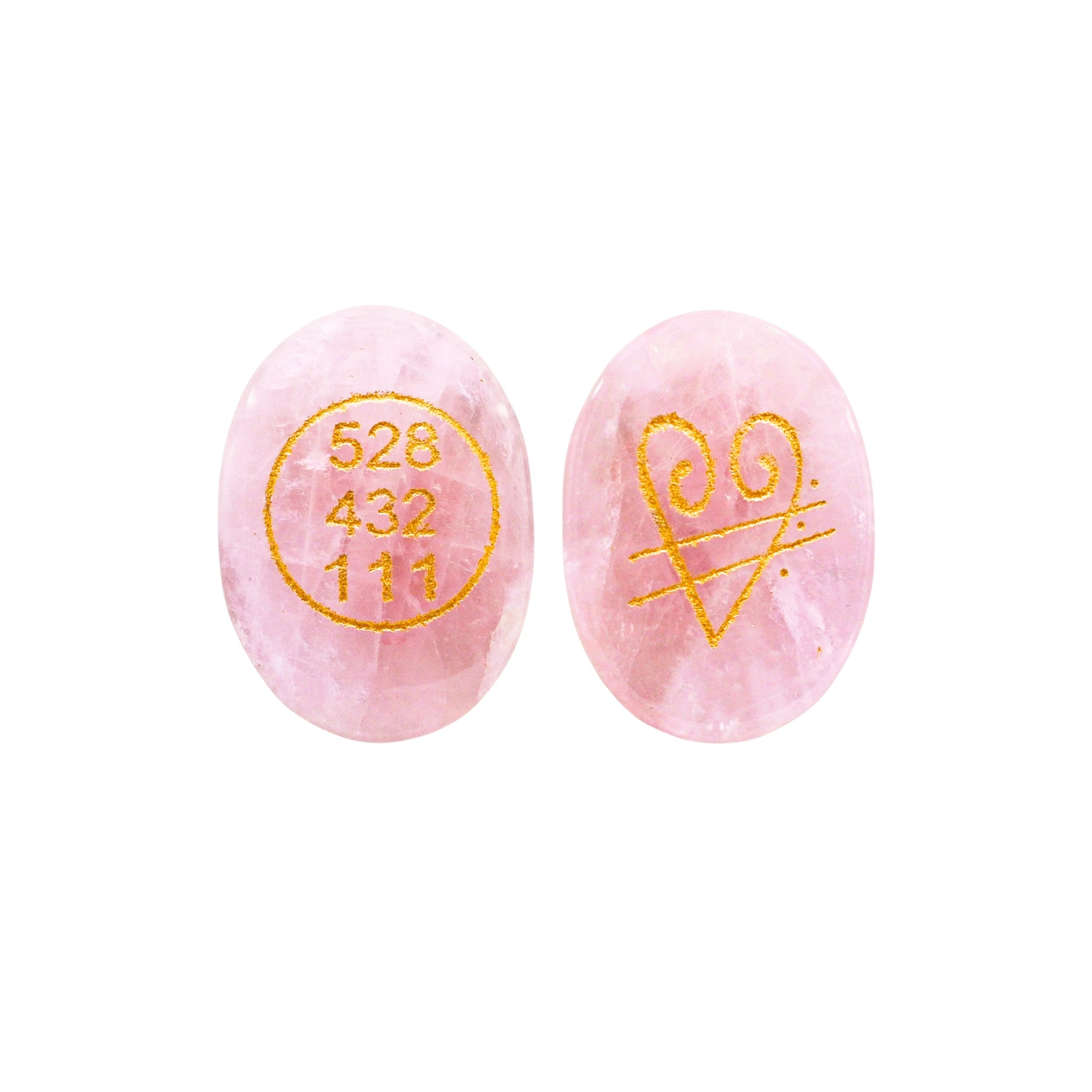Rose Quartz Zibu Coin