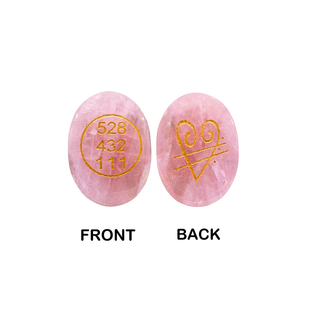 Rose Quartz Zibu Coin