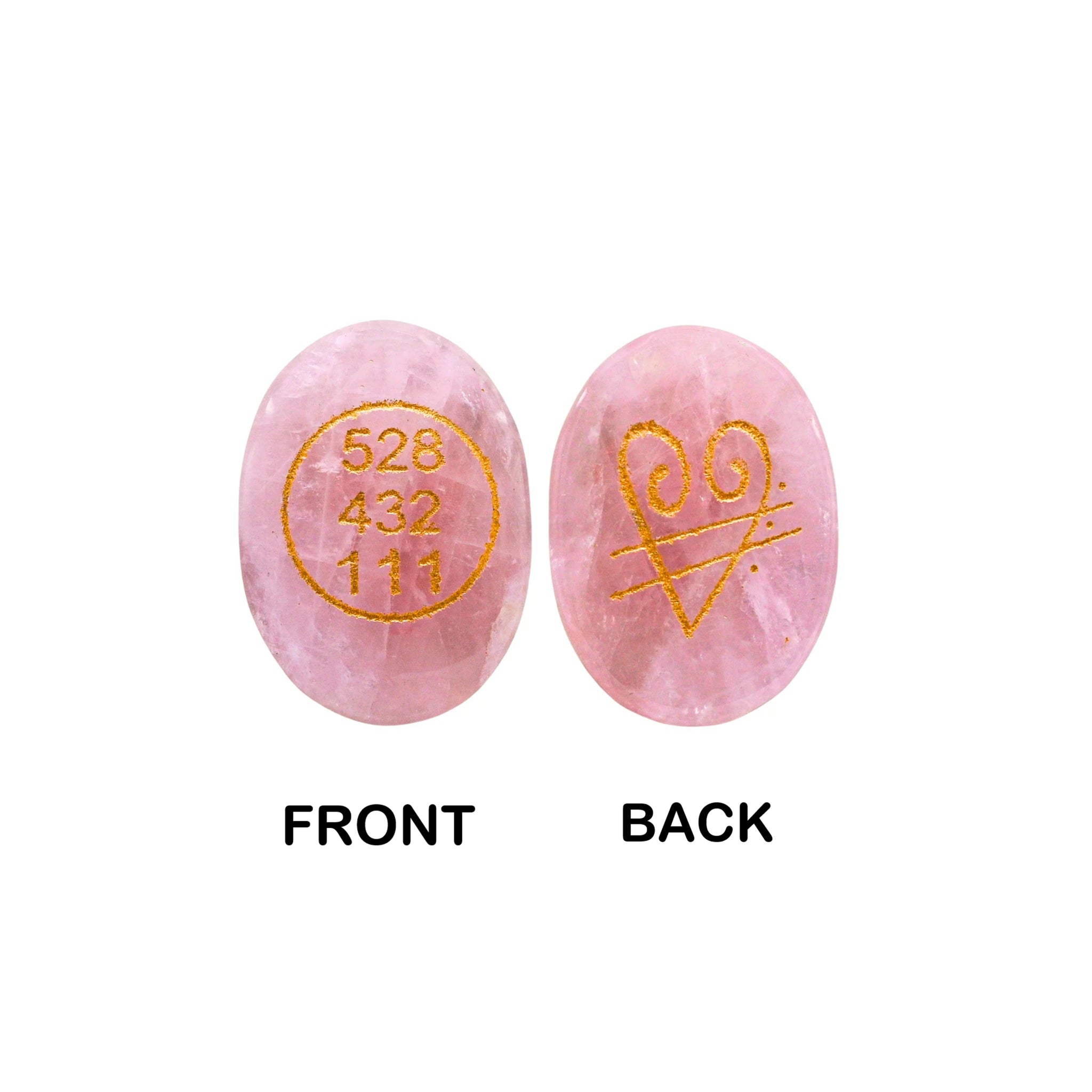 Rose Quartz Zibu Coin