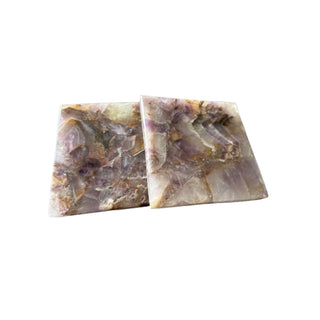 Amethyst Coaster Set