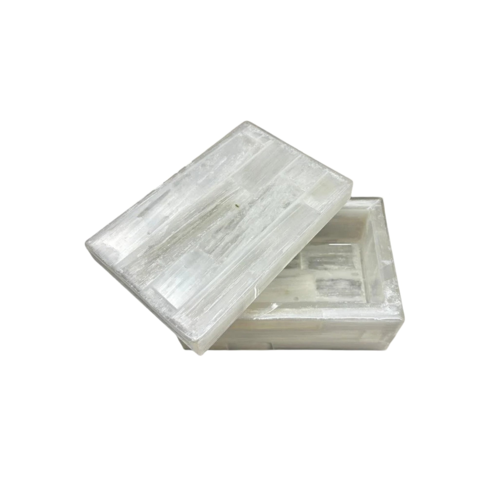 Selenite Jewellery Box