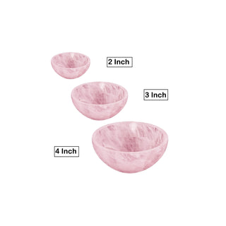 Amethyst & Rose Quarts Natural Crystal Bowl