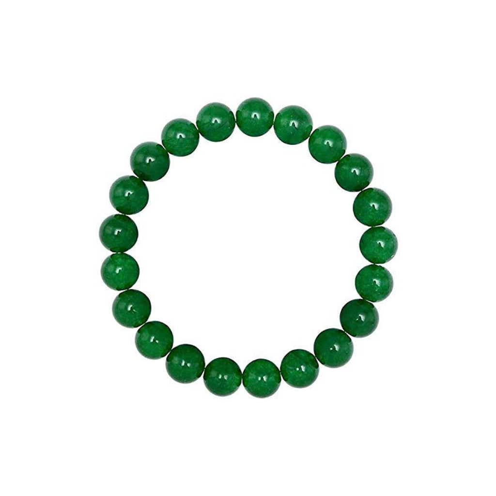 Green Jade Zibu Coin with Bracelet