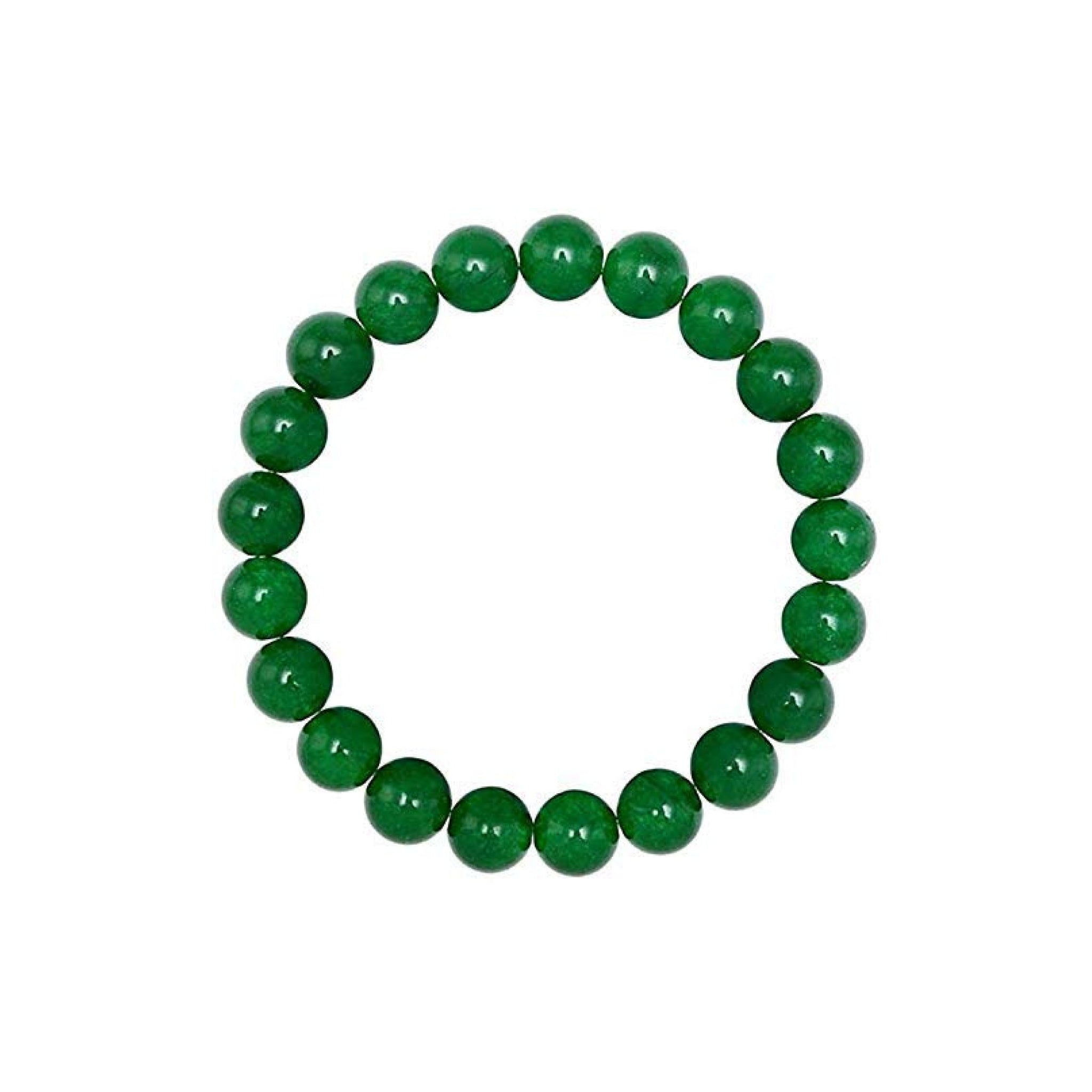 Green Jade Zibu Coin with Bracelet