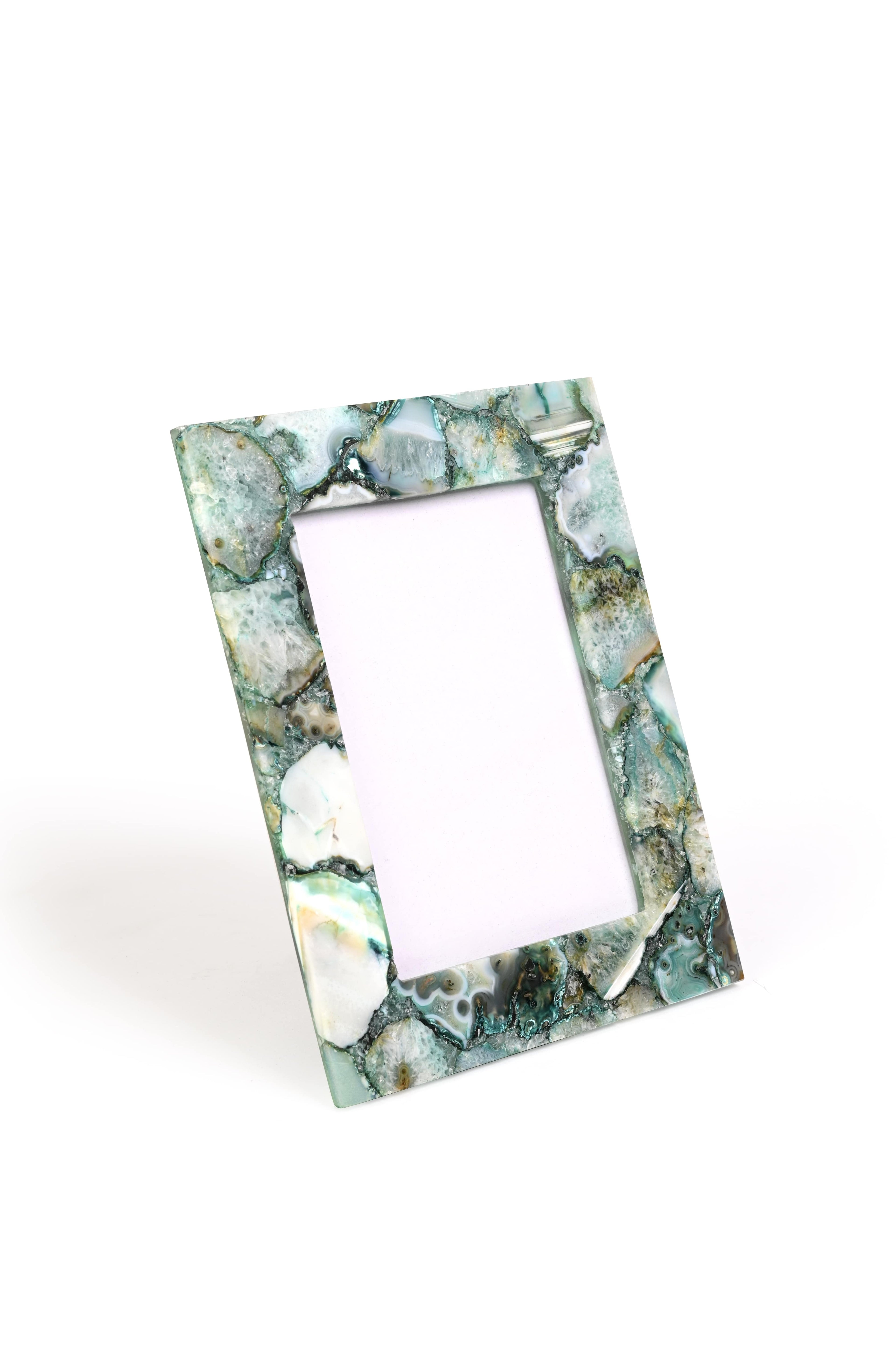 Green Agate Photo Frame