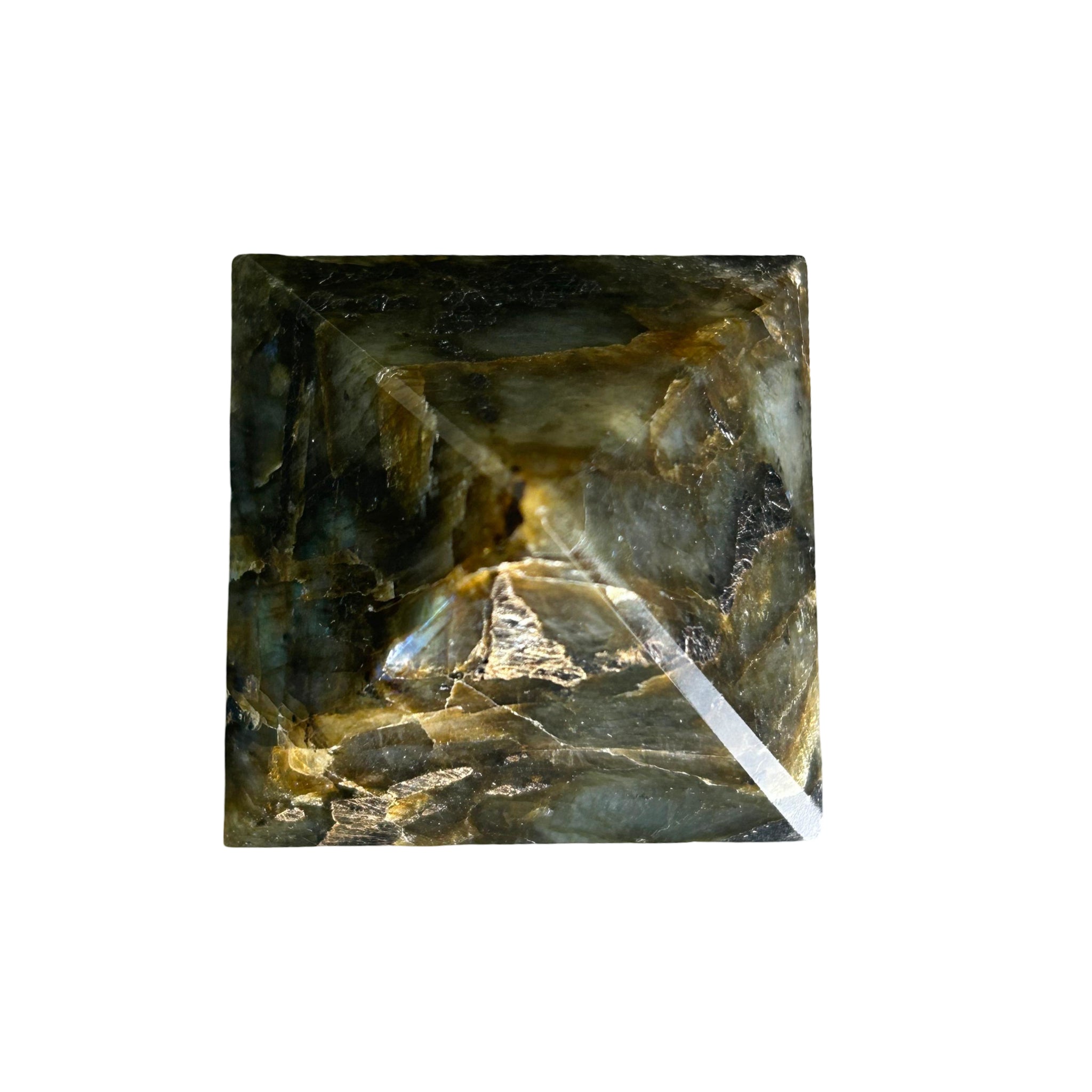 Labradorite Crystal Pyramid