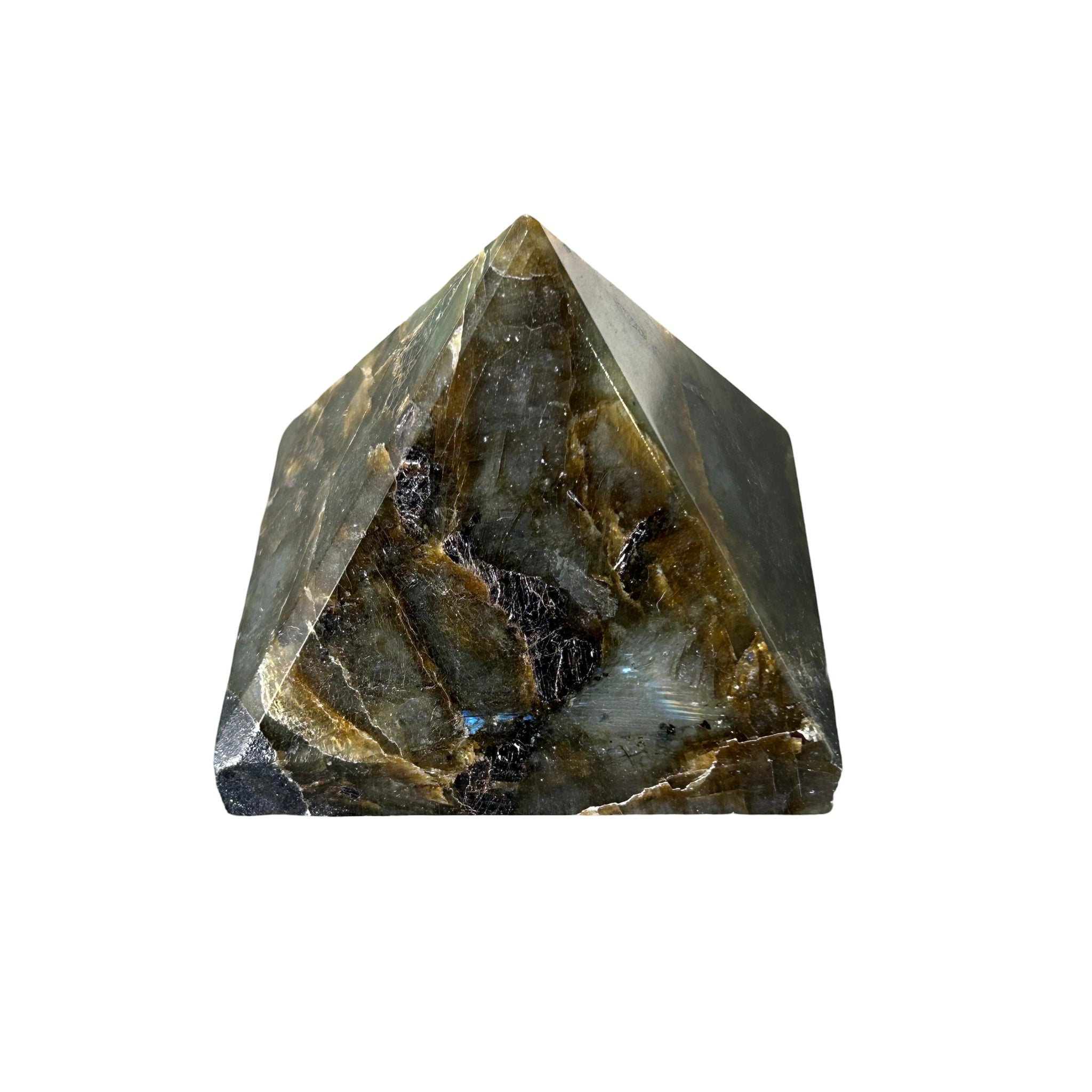 Labradorite Crystal Pyramid