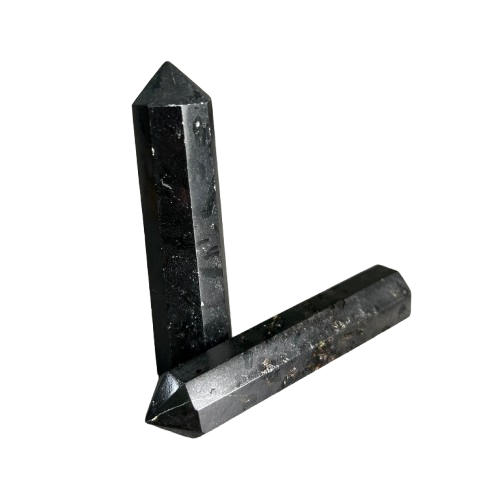 Nuummite Octagonal Tower