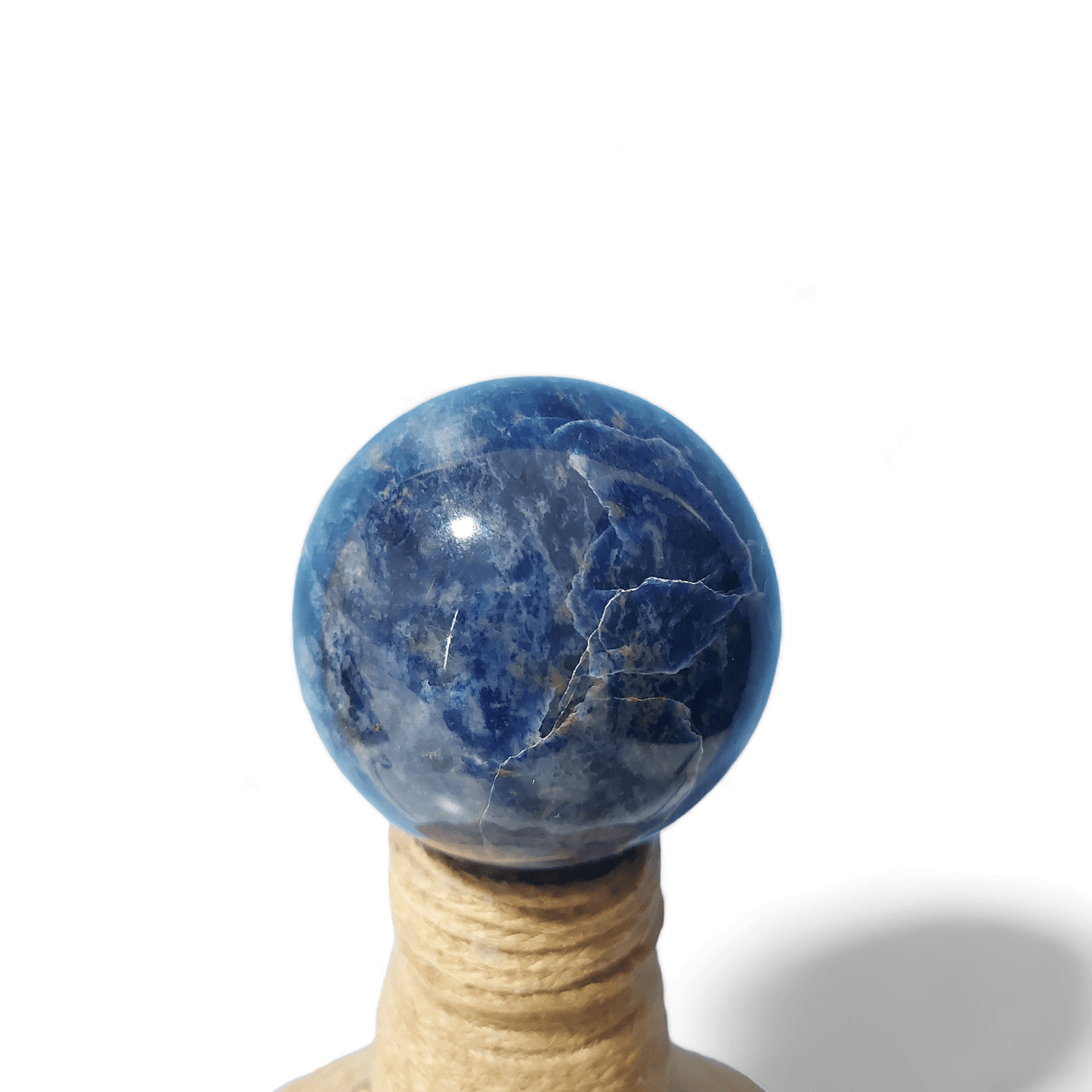 Blue Sodalite Gemstone Sphere Ball 50 mm