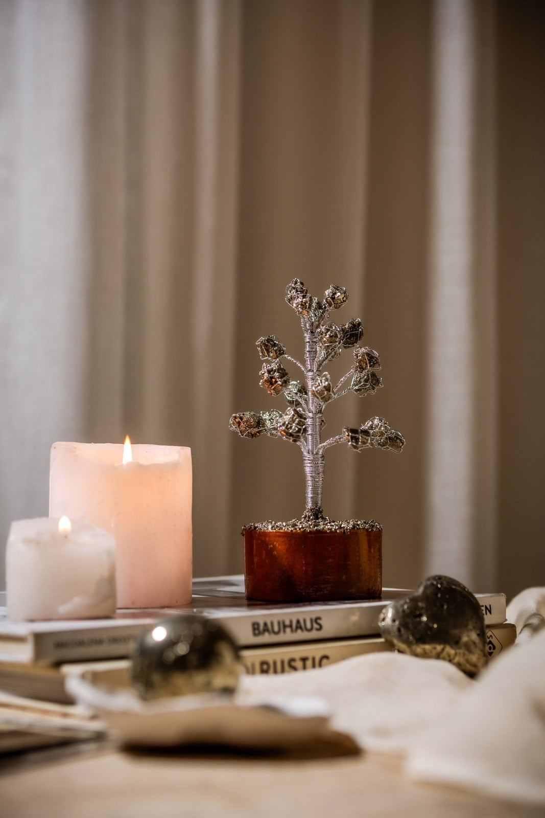 Handcrafted Pyrite Tree: Rooted in Prosperity, Nurturing Wellness