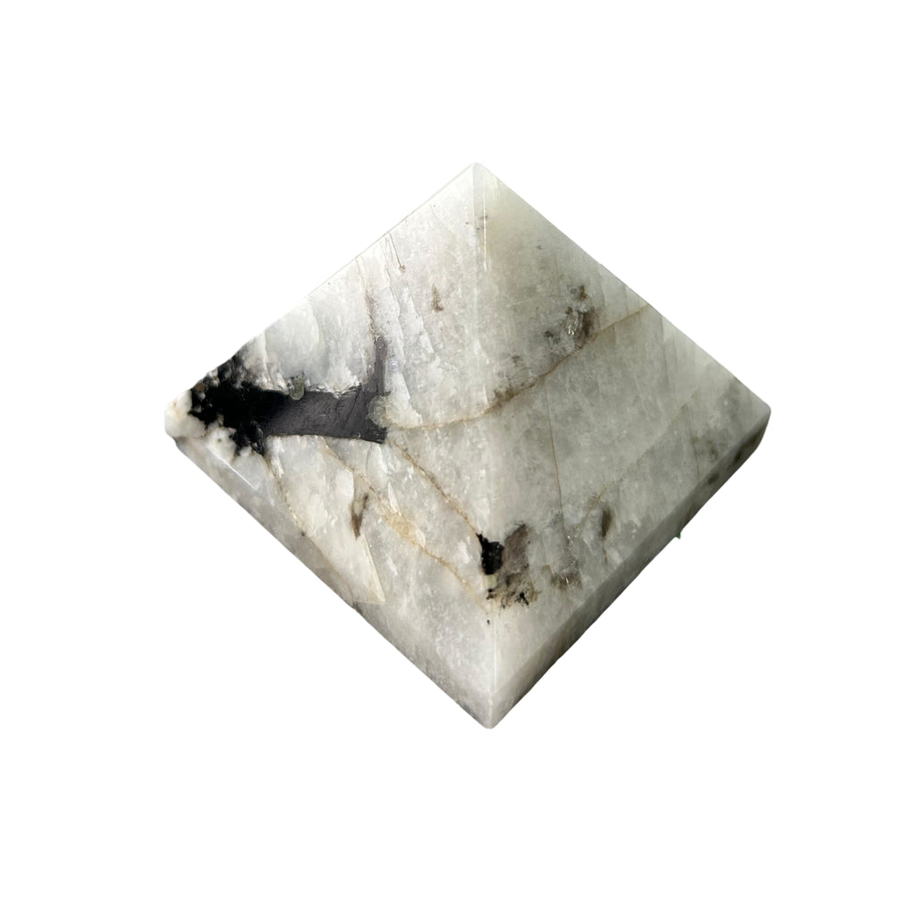 Rainbow Moonstone Pyramid