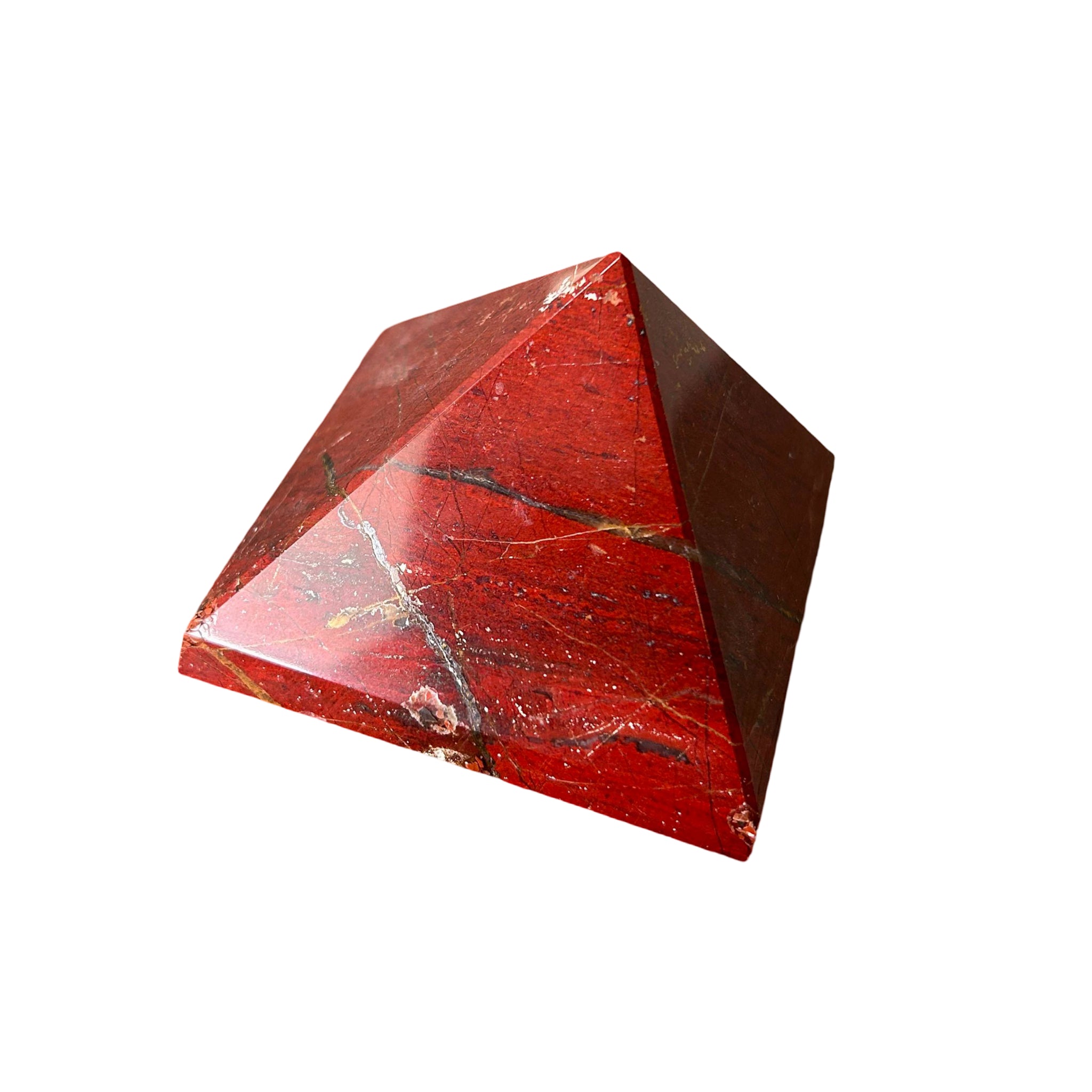 Red Jasper Pyramid