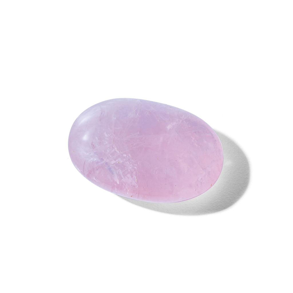 Rose Quartz Palm Stone