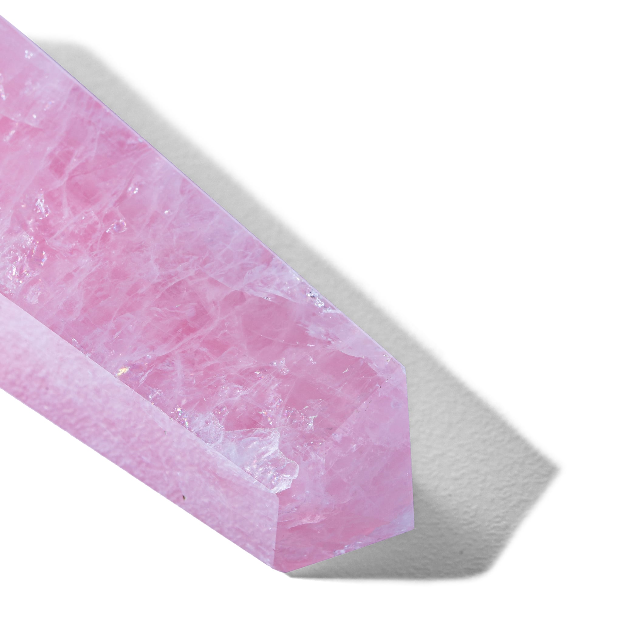 Rose Quartz Tower Square (3.5 Inches)