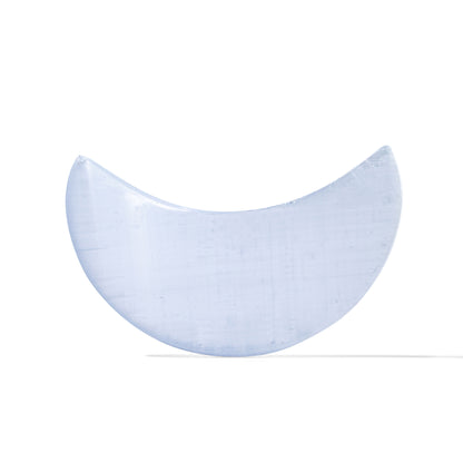 Selenite Moon Palm Stone
