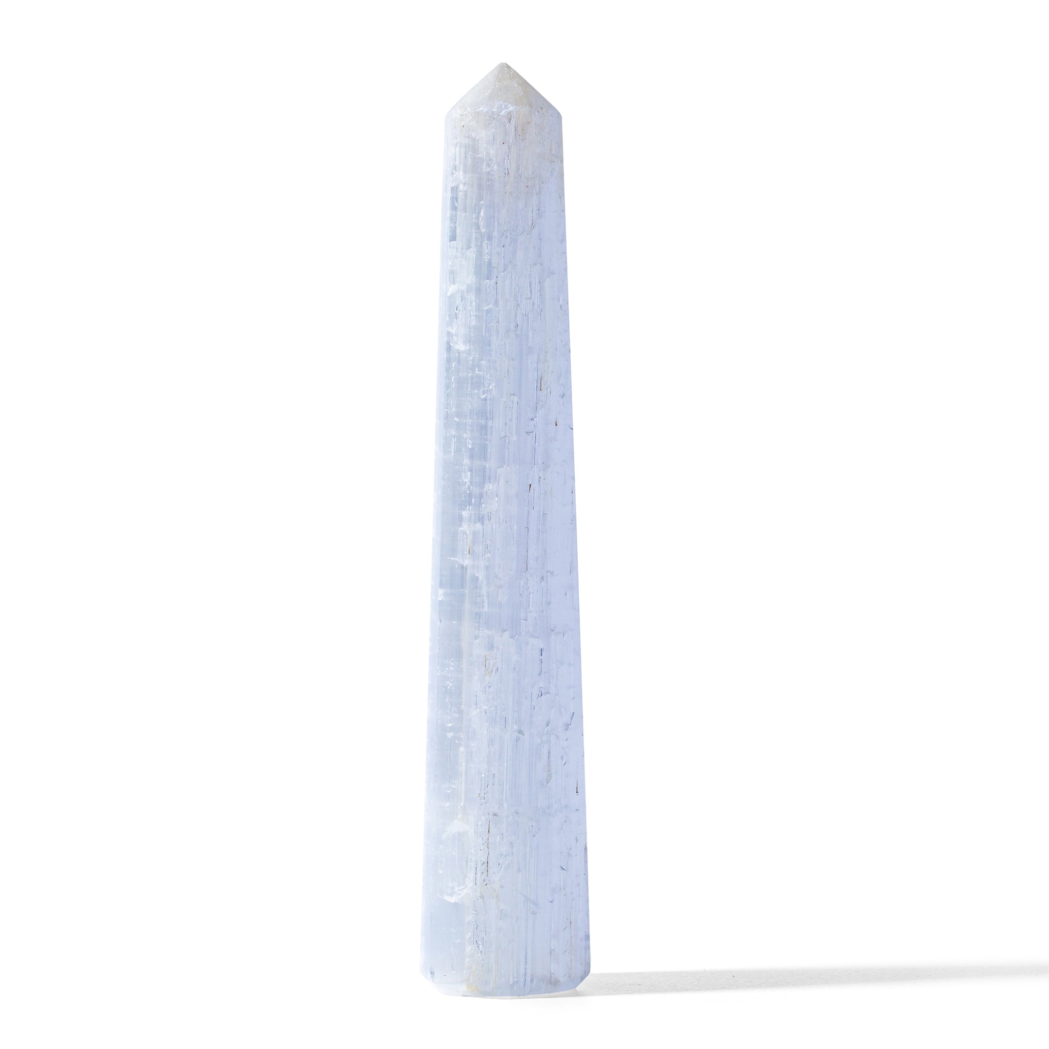 Selenite Tower Octagonal - 4 to 4.5 Inches