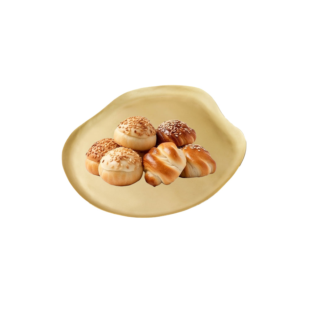 Brass Serving Platter Tray