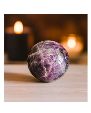 Amethyst Sphere Ball 50 mm