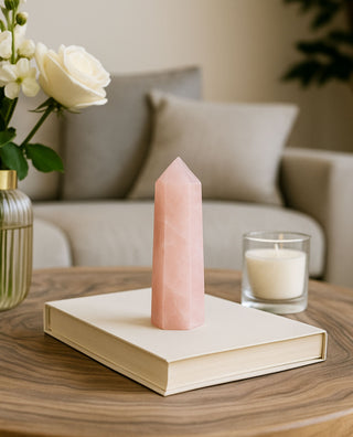 Rose Quartz Octagonal Tower
