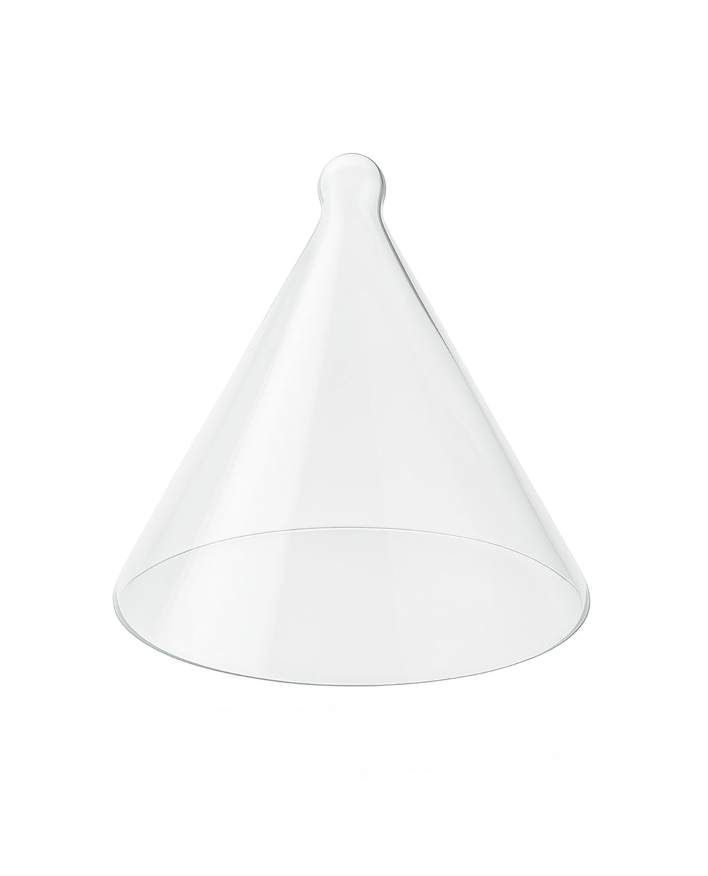 Cone Shape Glass Cloche (9 Inches)