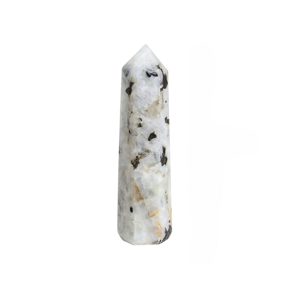 Rainbow Moonstone Octagonal Tower