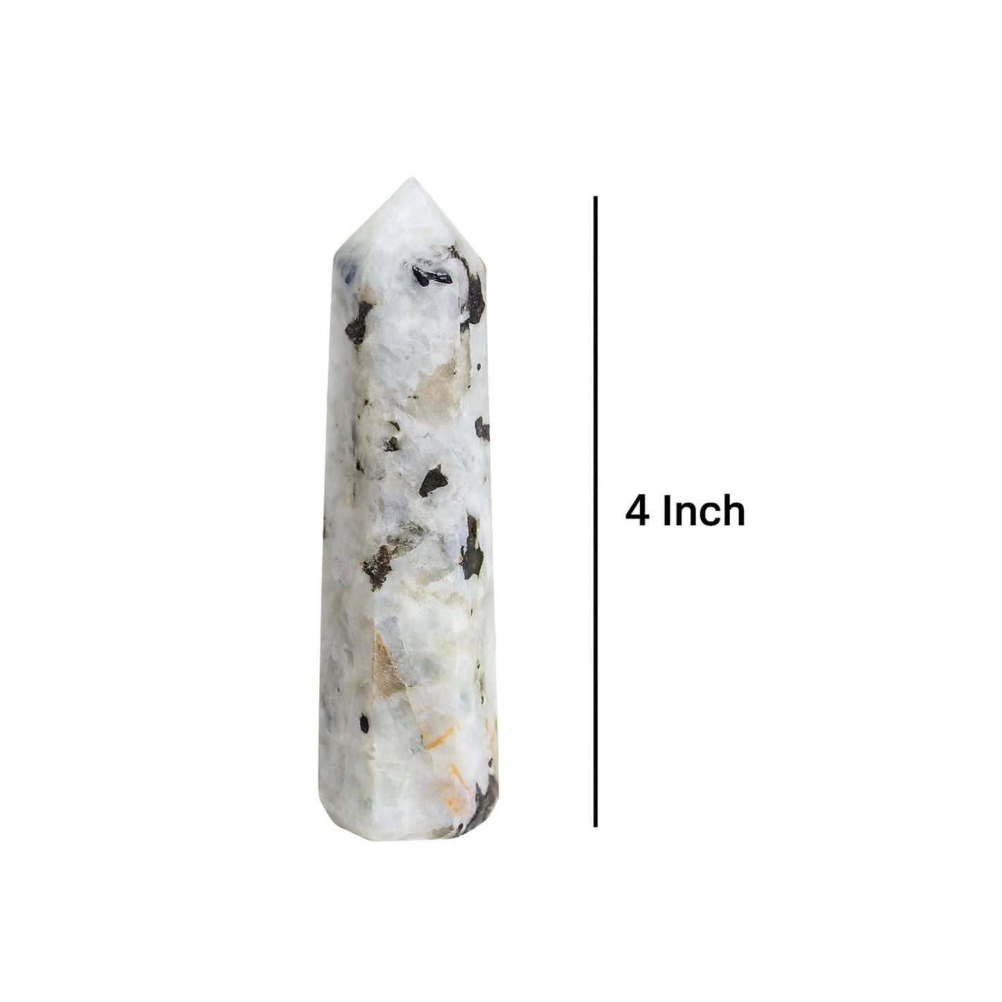 Rainbow Moonstone Octagonal Tower