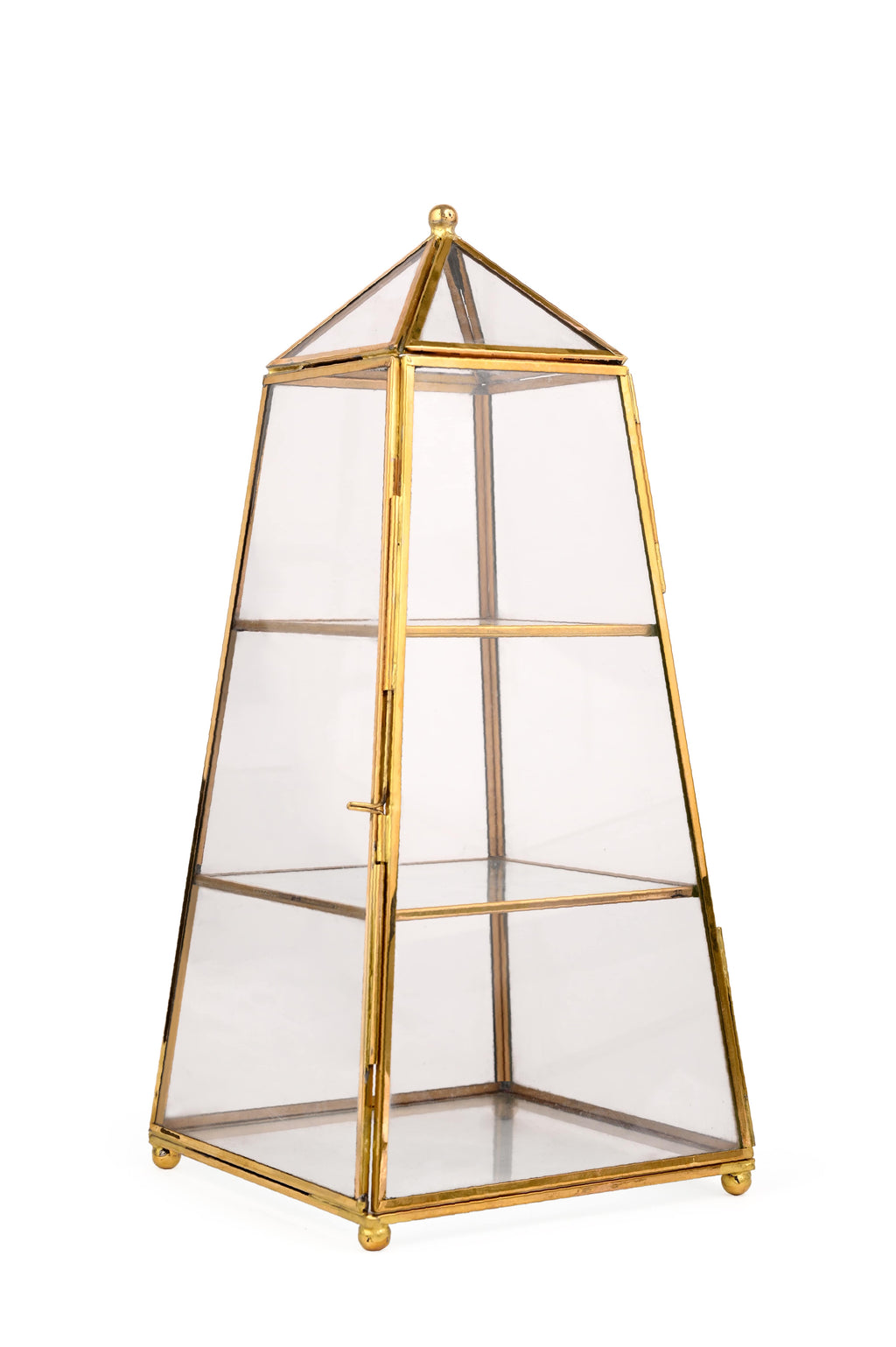 Vintage Glass Jewelry Stand Organizer