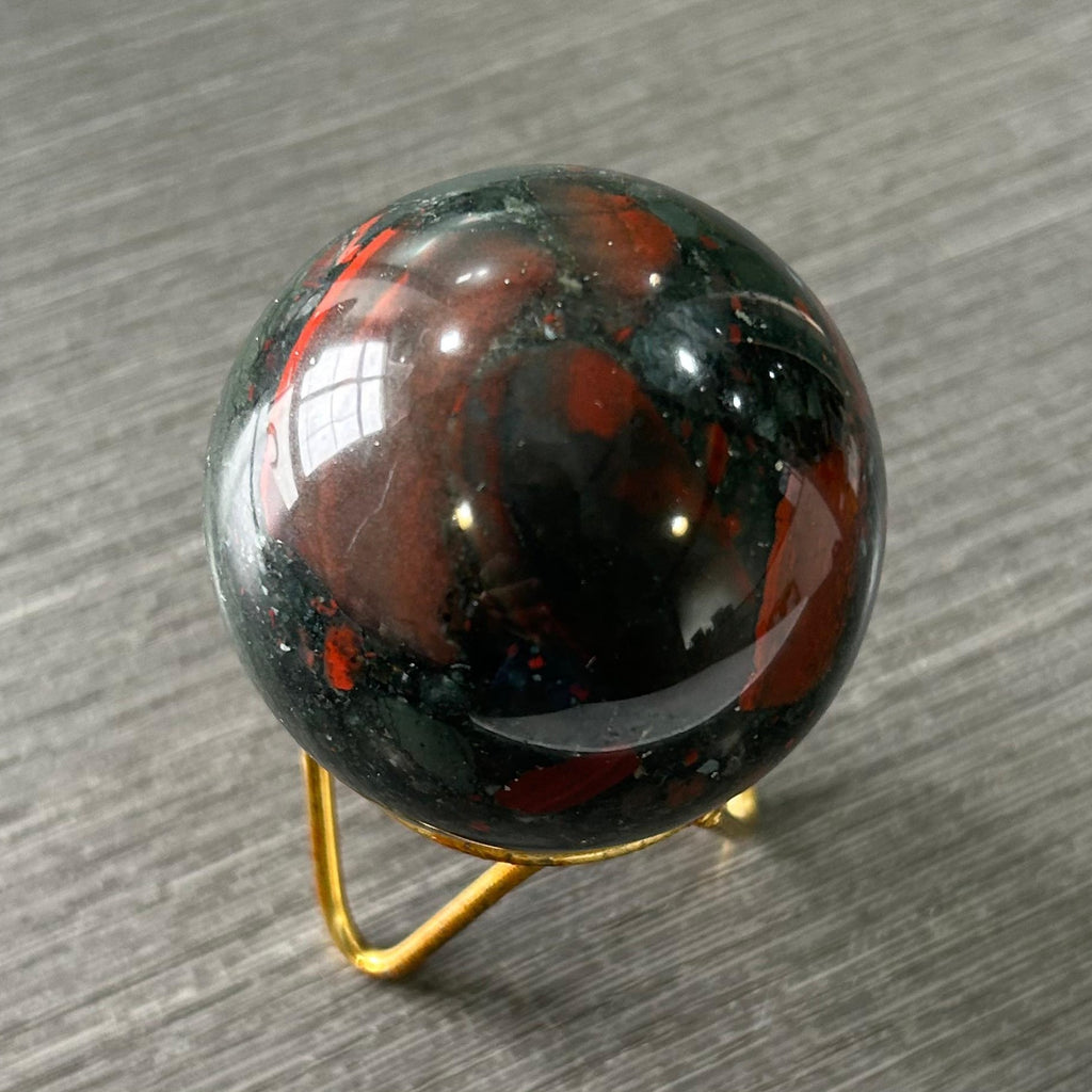 Bloodstone Sphere Ball 50 mm