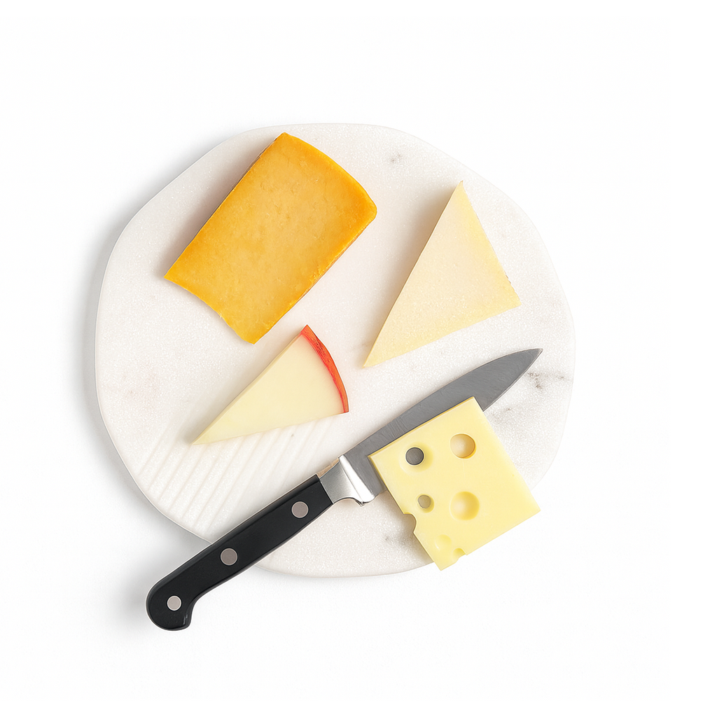 White Marble Platter Serving Board